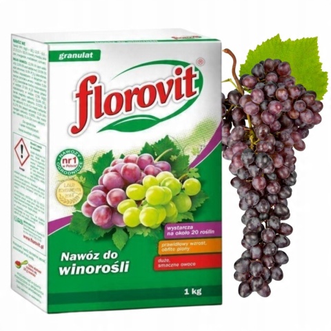 NAWÓZ FLOROVIT DO WINOROŚLI 1kg KARTON (12)