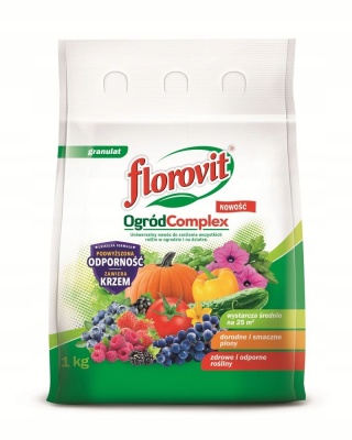 NAWÓZ FLOROVIT OGRÓD COMPLEX 1kg KARTON (12)