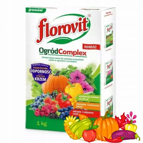 NAWÓZ FLOROVIT OGRÓD COMPLEX 1kg KARTON (12) NAWÓZ FLOROVIT OGRÓD COMPLEX 1kg KARTON (12)