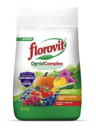NAWÓZ FLOROVIT OGRÓD COMPLEX 5kg (160)*