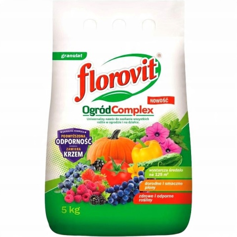 NAWÓZ FLOROVIT OGRÓD COMPLEX 5kg (160)* NAWÓZ FLOROVIT OGRÓD COMPLEX 5kg (160)*