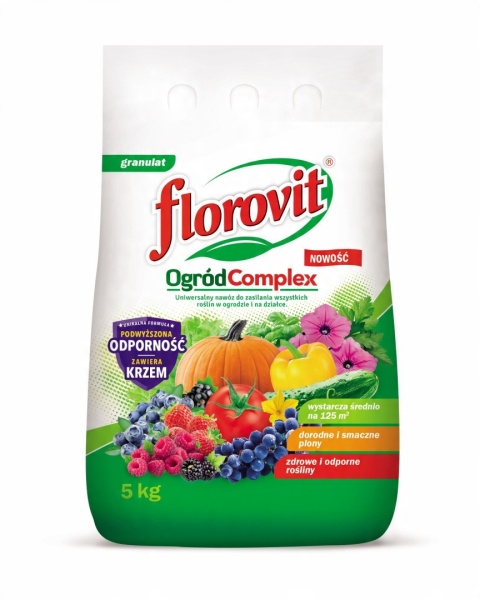 NAWÓZ FLOROVIT OGRÓD COMPLEX 5kg (160)* NAWÓZ FLOROVIT OGRÓD COMPLEX 5kg (160)*