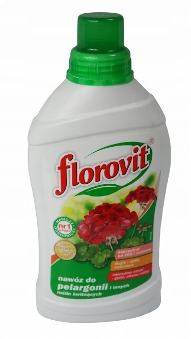 NAWÓZ FLOROVIT PŁ.DO PELARGONII 1l (12) NAWÓZ FLOROVIT PŁ.DO PELARGONII 1l (12)