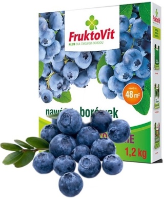 NAWÓZ FRUKTOVIT DO BORÓWEK 1,2 KG KARTON