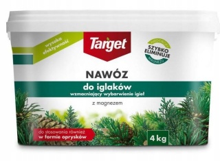 NAWÓZ TARGET DO IGLAKÓW 4KG WZMACNIAJĄCY WYBARWIANIE IGIEŁ