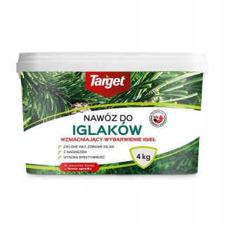 NAWÓZ TARGET DO IGLAKÓW 4KG WZMACNIAJĄCY WYBARWIANIE IGIEŁ