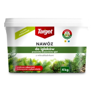 NAWÓZ "TARGET" DO IGLAKÓW 4kg P/BRĄZ