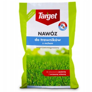 NAWÓZ "TARGET" DO TRAWNIKÓW 15kg Z MCHEM WAPNIOWO-MAGNEZOWY