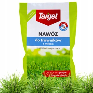 NAWÓZ "TARGET" DO TRAWNIKÓW 15kg Z MCHEM WAPNIOWO-MAGNEZOWY