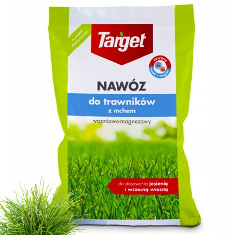 NAWÓZ "TARGET" DO TRAWNIKÓW 15kg Z MCHEM WAPNIOWO-MAGNEZOWY NAWÓZ "TARGET" DO TRAWNIKÓW 15kg Z MCHEM WAPNIOWO-MAGNEZOWY