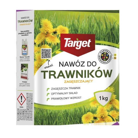 NAWÓZ "TARGET" DO TRAWNIKÓW 1kg ZAGĘSZCZA I WYPIERA CHWASTY (7) NAWÓZ "TARGET" DO TRAWNIKÓW 1kg ZAGĘSZCZA I WYPIERA CHWASTY (7)