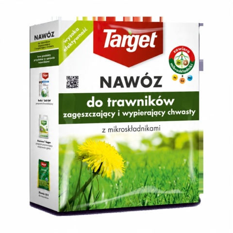 NAWÓZ "TARGET" DO TRAWNIKÓW 1kg ZAGĘSZCZA I WYPIERA CHWASTY (7) NAWÓZ "TARGET" DO TRAWNIKÓW 1kg ZAGĘSZCZA I WYPIERA CHWASTY (7)