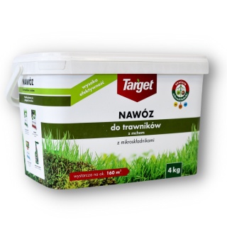 NAWÓZ "TARGET" DO TRAWNIKÓW 4kg Z MCHEM