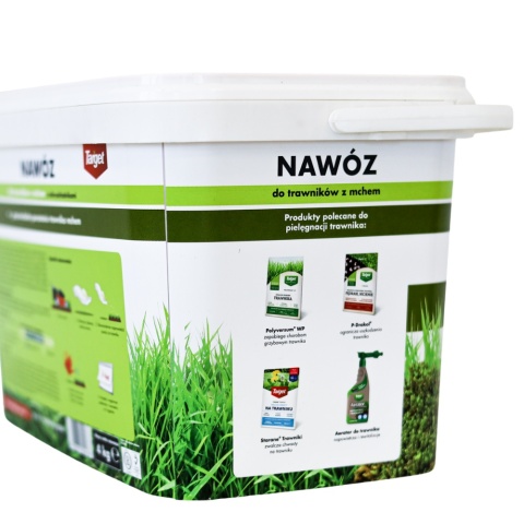 NAWÓZ "TARGET" DO TRAWNIKÓW 4kg Z MCHEM