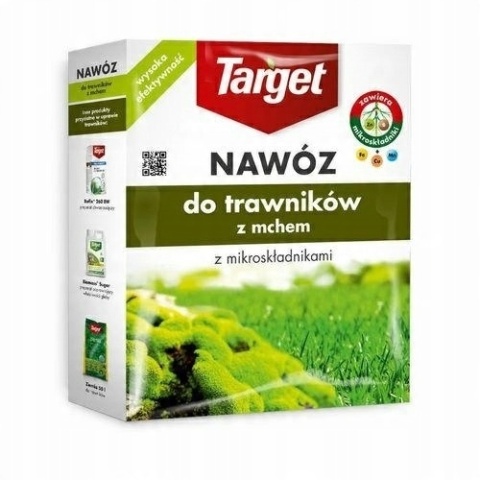 NAWÓZ "TARGET" DO TRAWNIKÓW 4kg Z MCHEM