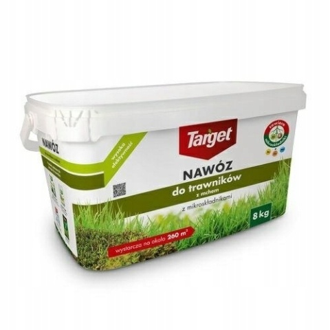 NAWÓZ "TARGET" DO TRAWNIKÓW 4kg Z MCHEM