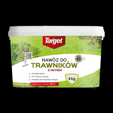 NAWÓZ "TARGET" DO TRAWNIKÓW 4kg Z MCHEM