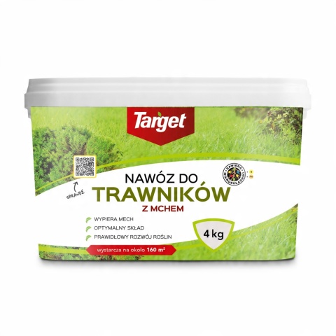 NAWÓZ "TARGET" DO TRAWNIKÓW 4kg Z MCHEM