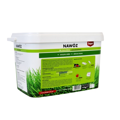 NAWÓZ "TARGET" DO TRAWNIKÓW 4kg NAWÓZ "TARGET" DO TRAWNIKÓW 4kg
