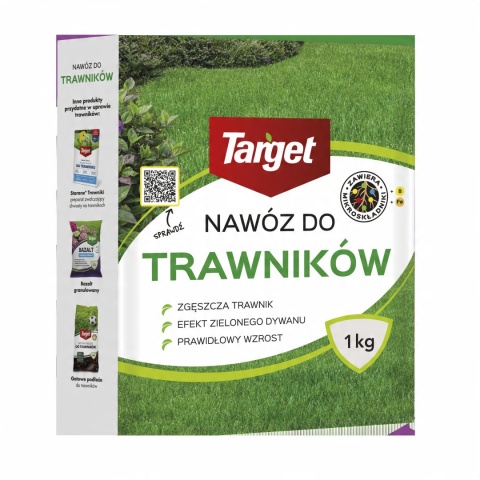 NAWÓZ "TARGET" DO TRAWNIKÓW 4kg NAWÓZ "TARGET" DO TRAWNIKÓW 4kg