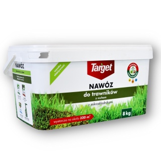 NAWÓZ "TARGET" DO TRAWNIKÓW 8kg Z MCHEM (50)