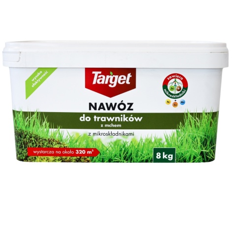 NAWÓZ "TARGET" DO TRAWNIKÓW 8kg Z MCHEM (50) NAWÓZ "TARGET" DO TRAWNIKÓW 8kg Z MCHEM (50)