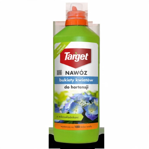 NAWÓZ "TARGET" PŁYN DO HORTENSJI 1l BUKIETY KWIATÓW (12) NAWÓZ "TARGET" PŁYN DO HORTENSJI 1l BUKIETY KWIATÓW (12)