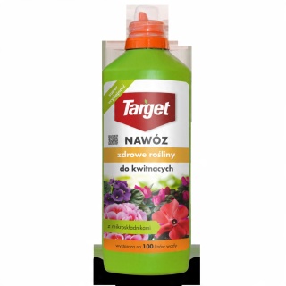 NAWÓZ "TARGET" PŁYN DO KWITNĄCYCH 1l KOLOROWE KWIATY (12)