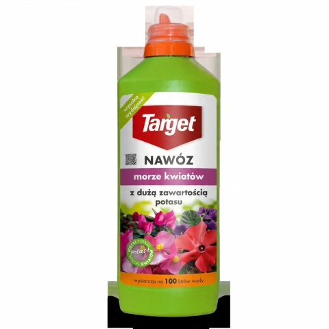 NAWÓZ "TARGET" PŁYN DO KWITNĄCYCH 1l MORZE KWIATÓW POTAS PLUS (12) NAWÓZ "TARGET" PŁYN DO KWITNĄCYCH 1l MORZE KWIATÓW POTAS PLUS (12)
