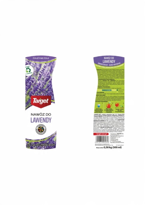 NAWÓZ "TARGET" PŁYN DO LAWENDY 0,5l FIOLETOWE POLE (8) NAWÓZ "TARGET" PŁYN DO LAWENDY 0,5l FIOLETOWE POLE (8)