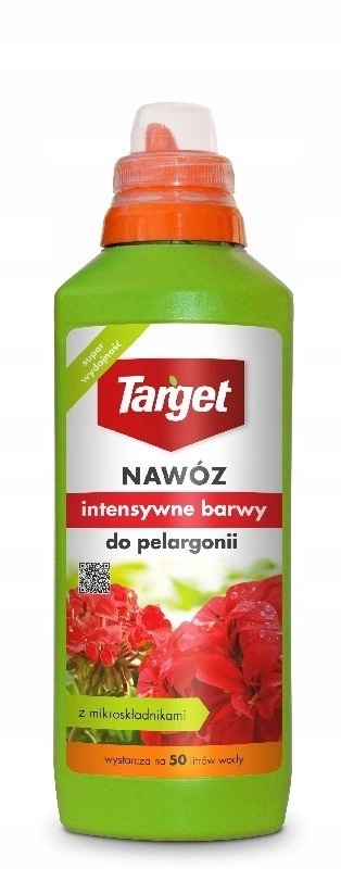 NAWÓZ "TARGET" PŁYN DO PELARGONII 1l INTENSYWNE BARWY (12)