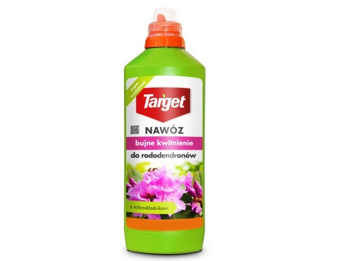 NAWÓZ "TARGET" PŁYN DO RODODENDRONÓW 1l BUJNE KWITNIENIE (12) NAWÓZ "TARGET" PŁYN DO RODODENDRONÓW 1l BUJNE KWITNIENIE (12)