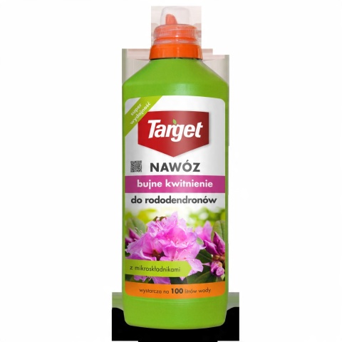 NAWÓZ "TARGET" PŁYN DO RODODENDRONÓW 1l BUJNE KWITNIENIE (12) NAWÓZ "TARGET" PŁYN DO RODODENDRONÓW 1l BUJNE KWITNIENIE (12)