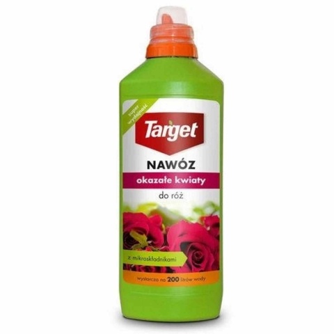 NAWÓZ "TARGET" PŁYN DO RÓŻ 1l OKAZAŁE KWIATY (12) NAWÓZ "TARGET" PŁYN DO RÓŻ 1l OKAZAŁE KWIATY (12)