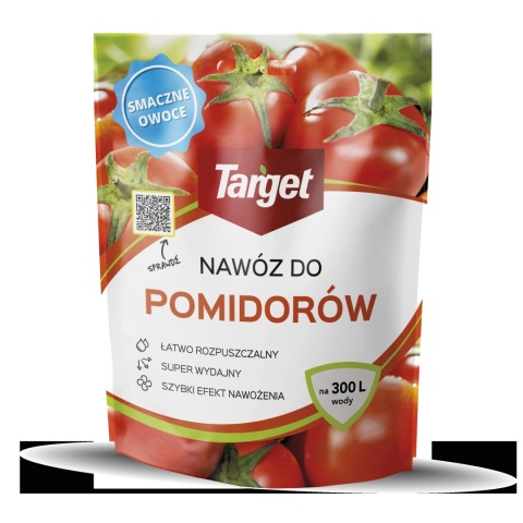 NAWÓZ "TARGET" ROZP. DO POMIDORÓW 150g SMACZNE OWOCE (20) NAWÓZ "TARGET" ROZP. DO POMIDORÓW 150g SMACZNE OWOCE (20)