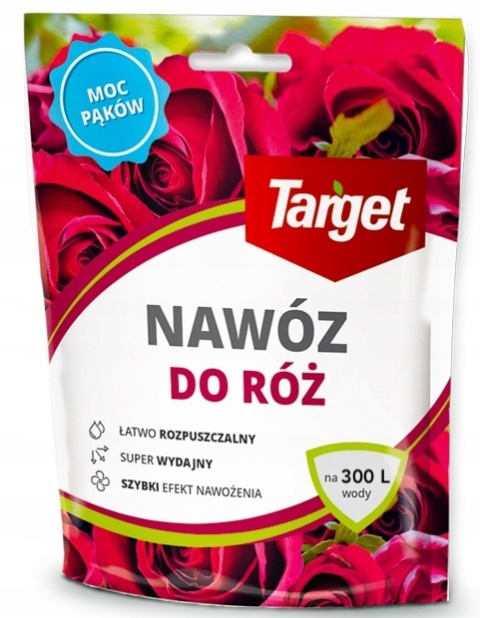 NAWÓZ "TARGET" ROZP. DO RÓŻ 150g MOC PĄKÓW (20) NAWÓZ "TARGET" ROZP. DO RÓŻ 150g MOC PĄKÓW (20)