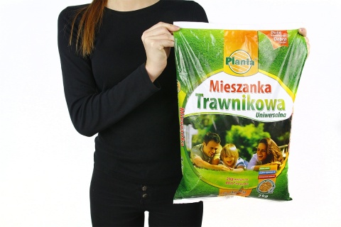Trawa Mieszanka trawnikowa do terenów przydomowych Planta 2kg 80m2 Trawa Mieszanka trawnikowa do terenów przydomowych Planta 2kg 80m2