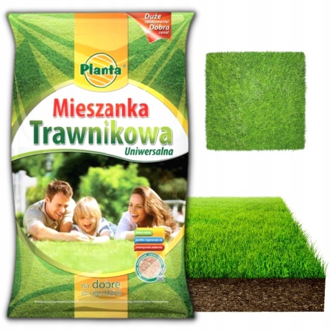 Trawa Mieszanka trawnikowa do terenów przydomowych Planta 2kg 80m2 Trawa Mieszanka trawnikowa do terenów przydomowych Planta 2kg 80m2