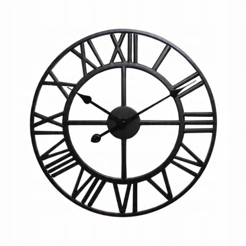 ZEGAR ŚCIENNY SOLAR, ŚR. 40 CM, KOL. CZARNY