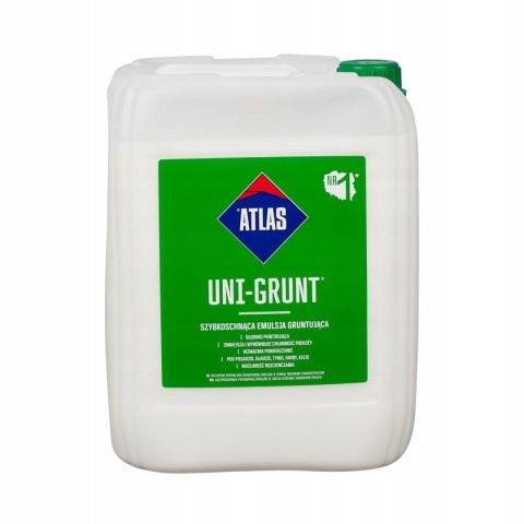 ATLAS UNI-GRUNT Szybkoschnąca emulsja gruntująca 10 kg