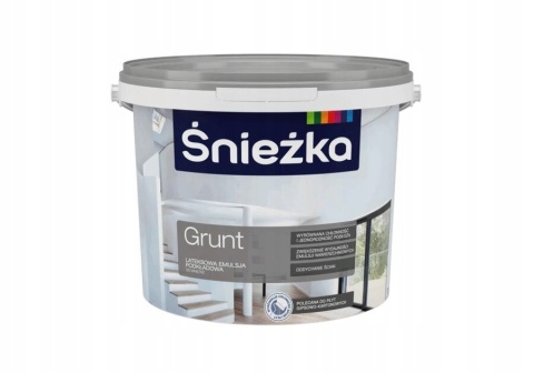 Grunt-Śnieżka biały 3L