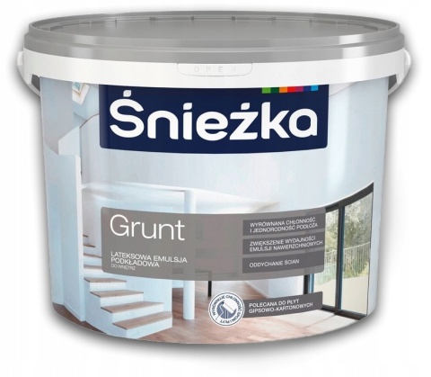 Grunt-Śnieżka biały 5L