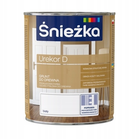 Śnieżka Urekor D grunt do drewna 0,8L