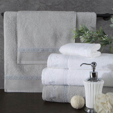 RĘCZNIK RE/SISI/04/BEŻ 30X50 (X6) 500