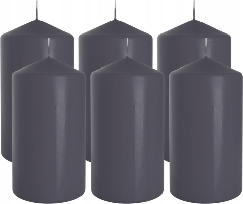 BISPOL ŚWIECA WALEC SW80/150-070 SZARA