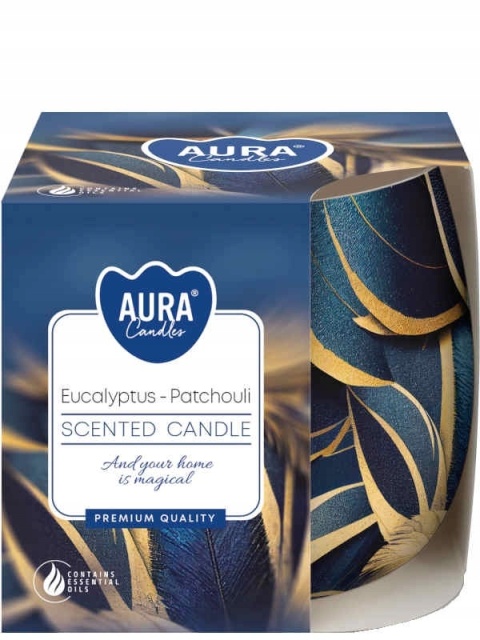 BISPOL ŚWIECA ZAPACH SN71S-60 EUKALIPTUS-PACZULA