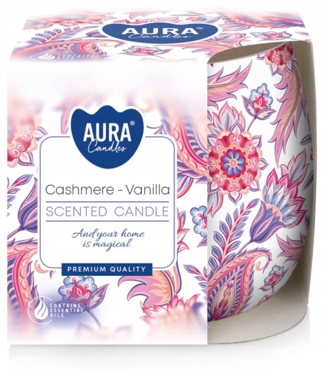 BISPOL ŚWIECA ZAPACH SN71S-61 KASZMIR-WANILIA