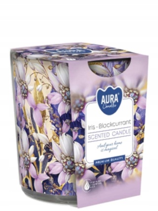 BISPOL ŚWIECA zapach czarna porzeczka