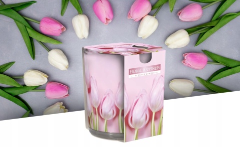 BISPOL ŚWIECA zapach floral happiness