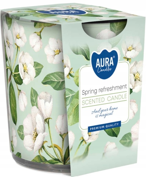 BISPOL ŚWIECA zapach spring refreshment